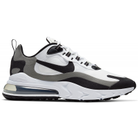 Кроссовки Nike Air Max 270 React White Black Metallic Pewter