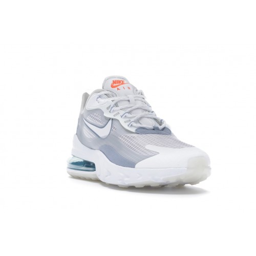 Кроссы Nike Air Max 270 React White Pure Platinum - мужская сетка размеров