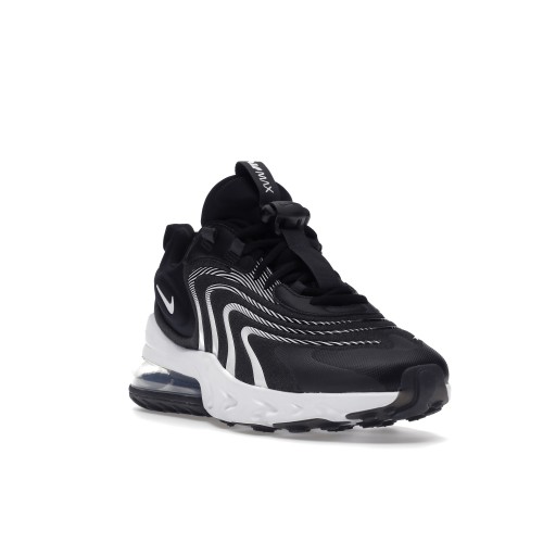 Кроссы Nike Air Max 270 React ENG Black Wolf Grey - мужская сетка размеров