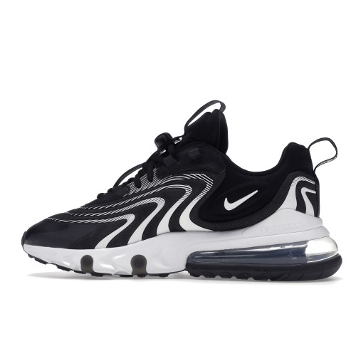 Кроссы Nike Air Max 270 React ENG Black Wolf Grey - мужская сетка размеров