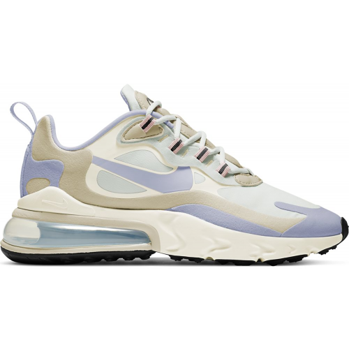 Кроссы Nike Air Max 270 React Fossil Ghost (W) - женская сетка размеров