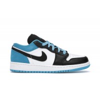 Подростковые Jordan 1 Low Laser Blue (GS)