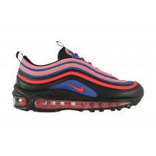 Подростковые кроссовки Nike Air Max 97 Black Flash Crimson (GS)