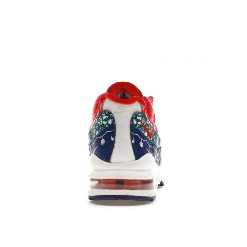 Кроссы Nike Air Max 95 Christmas Sweater (GS) - подростковая сетка размеров