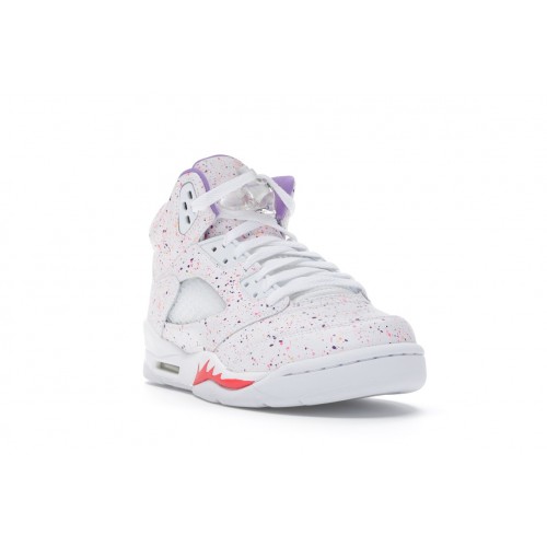 Кроссы Jordan 5 Retro Easter (2020) (GS) - подростковая сетка размеров