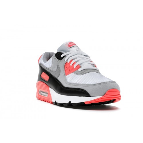 Кроссы Nike Air Max 90 Infrared (2020) - мужская сетка размеров