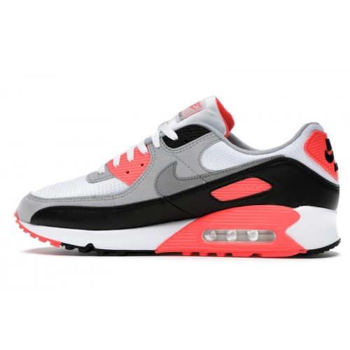 Кроссы Nike Air Max 90 Infrared (2020) - мужская сетка размеров