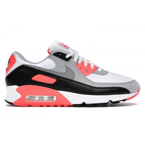 Кроссы Nike Air Max 90 Infrared (2020) - мужская сетка размеров