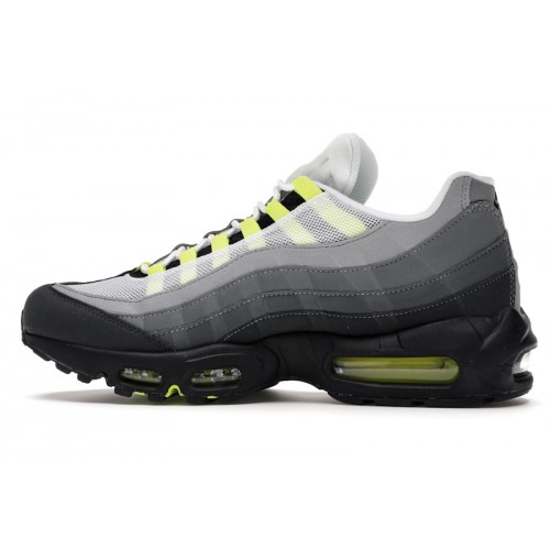 Кроссы Nike Air Max 95 OG Neon (2020) - мужская сетка размеров