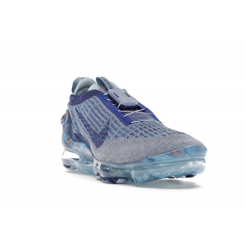 Кроссы Nike Air VaporMax 2020 Flyknit Stone Blue - мужская сетка размеров