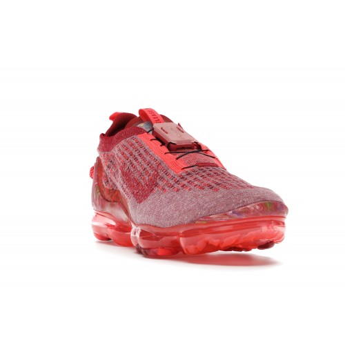 Кроссы Nike Air VaporMax 2020 Flyknit Team Red - мужская сетка размеров