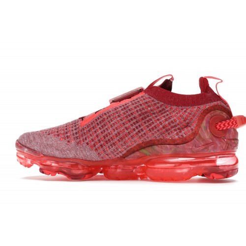 Кроссы Nike Air VaporMax 2020 Flyknit Team Red - мужская сетка размеров