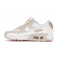 Женские Nike Air Max 90 Summit White Light Orewood Brown (W)