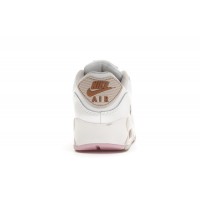 Женские Nike Air Max 90 Summit White Light Orewood Brown (W)