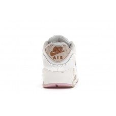 Женские Nike Air Max 90 Summit White Light Orewood Brown (W)