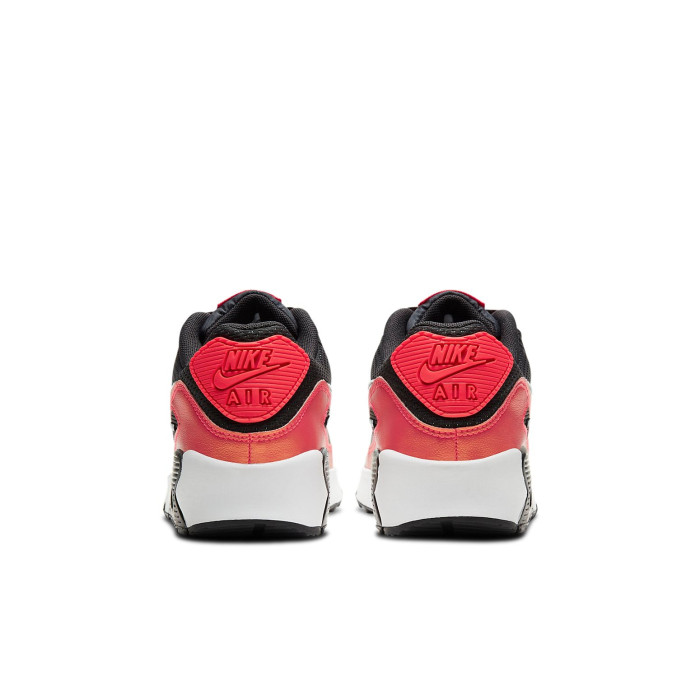 Nike Air Max 90 FP GS Black Laser Crimson - подростковая сетка размеров Nike Air Max 90 FP GS Black Laser Crimson - подростковая сетка размеров