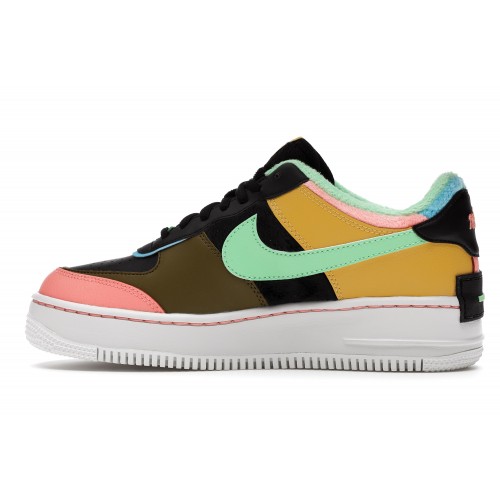 Кроссы Nike Air Force 1 Low Shadow Solar Flare Atomic Pink (W) - женская сетка размеров