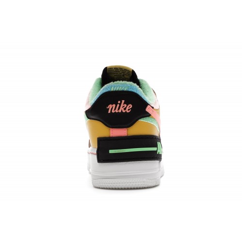 Кроссы Nike Air Force 1 Low Shadow Solar Flare Atomic Pink (W) - женская сетка размеров