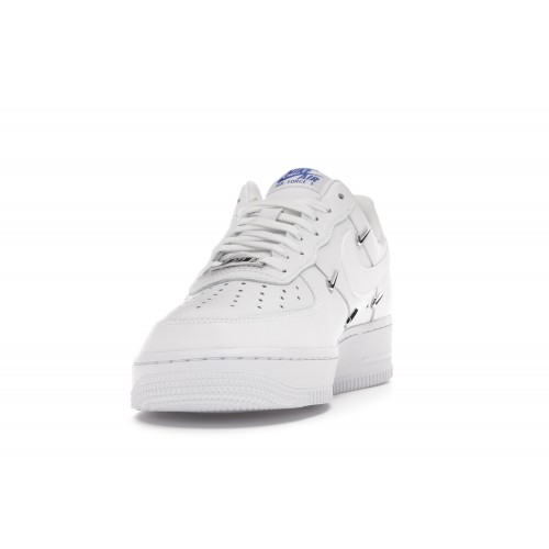 Кроссы Nike Air Force 1 LX White (W) - женская сетка размеров