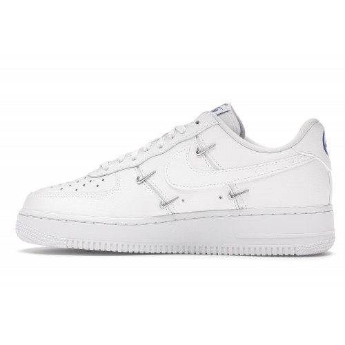 Кроссы Nike Air Force 1 LX White (W) - женская сетка размеров