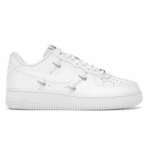 Кроссы Nike Air Force 1 LX White (W) - женская сетка размеров