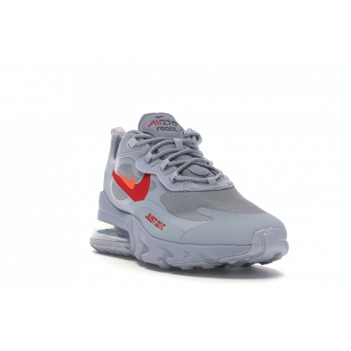 Кроссы Nike Air Max 270 React Just Do It Grey - мужская сетка размеров