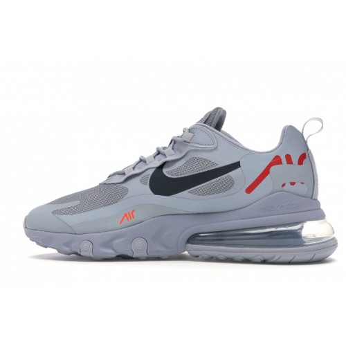 Кроссы Nike Air Max 270 React Just Do It Grey - мужская сетка размеров