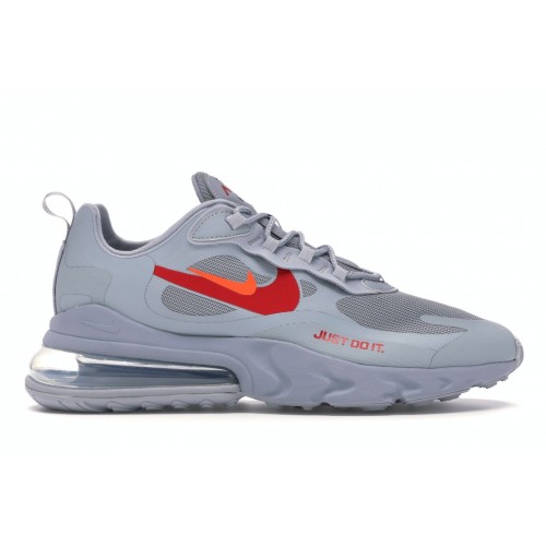 Кроссы Nike Air Max 270 React Just Do It Grey - мужская сетка размеров