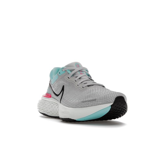 Кроссы Nike ZoomX Invincible Run Flyknit Dynamic Turquoise - мужская сетка размеров