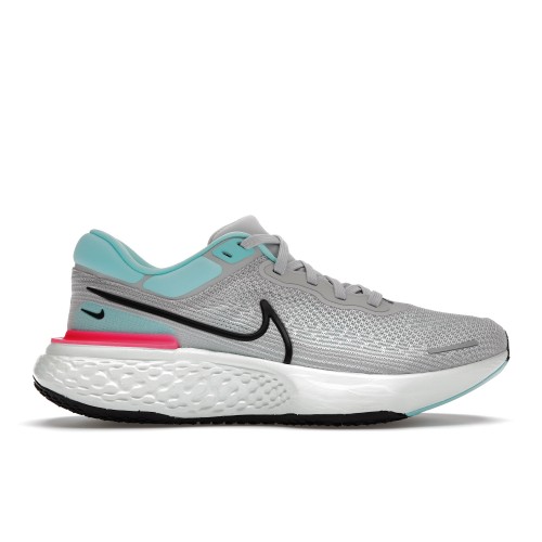 Кроссы Nike ZoomX Invincible Run Flyknit Dynamic Turquoise - мужская сетка размеров