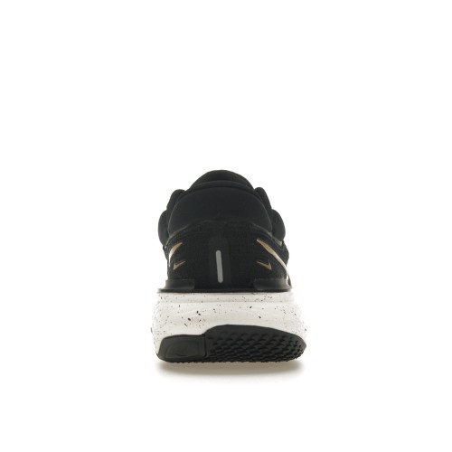 Кроссы Nike ZoomX Invincible Run Flyknit Black Metallic Gold - мужская сетка размеров
