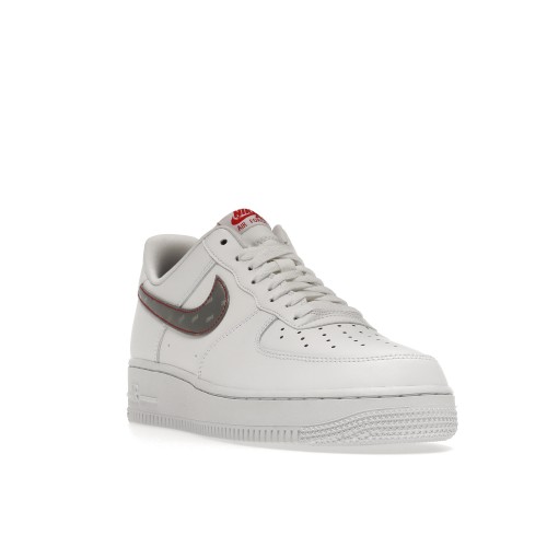 Кроссы Nike Air Force 1 Low 3M Swoosh White - мужская сетка размеров