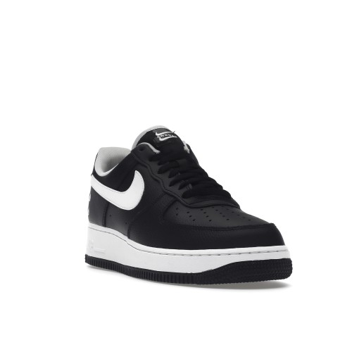 Кроссы Nike Air Force 1 Low 07 LV8 Black Anthracite White - мужская сетка размеров