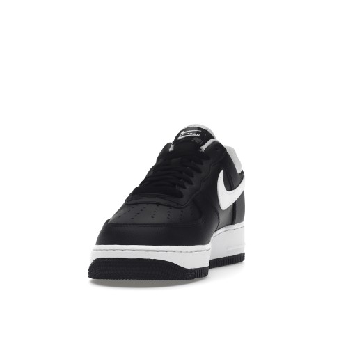 Кроссы Nike Air Force 1 Low 07 LV8 Black Anthracite White - мужская сетка размеров