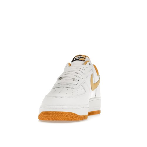 Кроссы Nike Air Force 1 Low 07 LV8 White Light Ginger - мужская сетка размеров