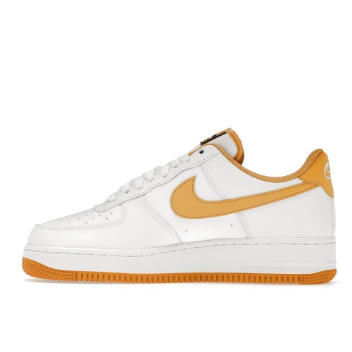 Кроссы Nike Air Force 1 Low 07 LV8 White Light Ginger - мужская сетка размеров
