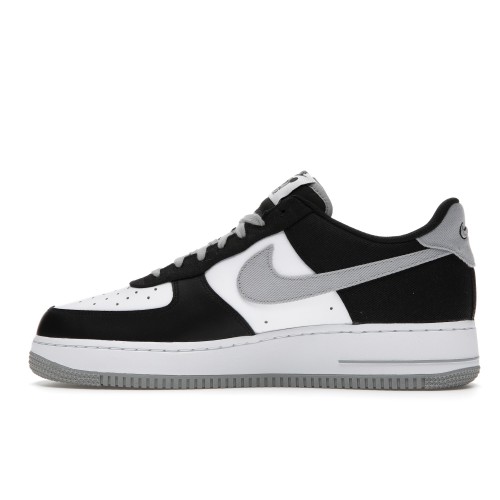 Кроссы Nike Air Force 1 Low 07 EMB Raiders Black White - мужская сетка размеров
