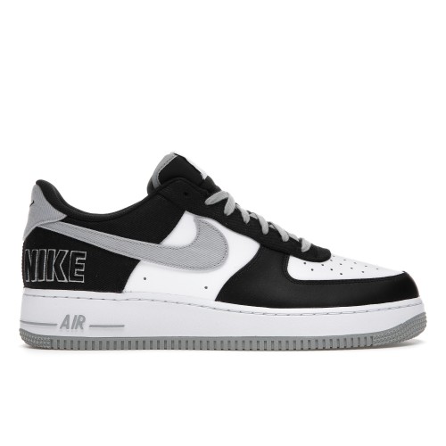 Кроссы Nike Air Force 1 Low 07 EMB Raiders Black White - мужская сетка размеров