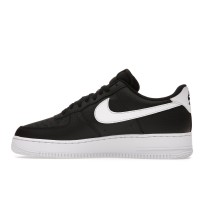 Nike Air Force 1 Low 07 Black White Pebbled Leather