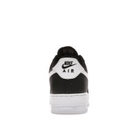 Nike Air Force 1 Low 07 Black White Pebbled Leather
