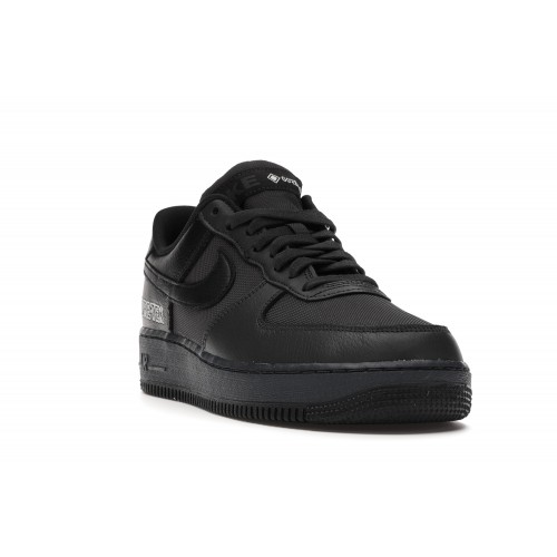 Кроссы Nike Air Force 1 Low Gore-Tex Black - мужская сетка размеров