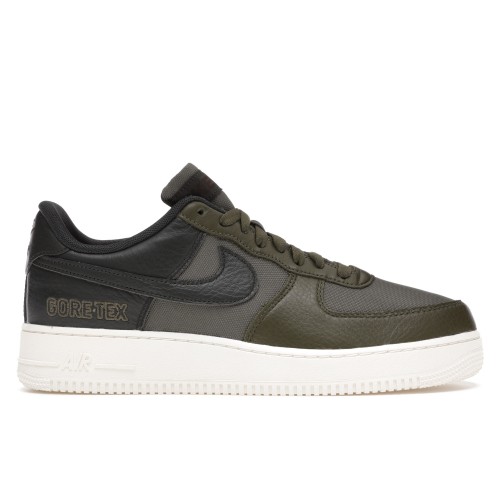 Кроссы Nike Air Force 1 Low Gore-Tex Medium Olive - мужская сетка размеров