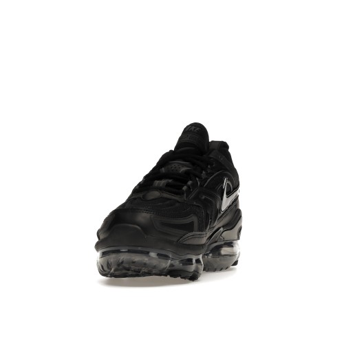 Кроссы Nike Air VaporMax EVO Triple Black - мужская сетка размеров