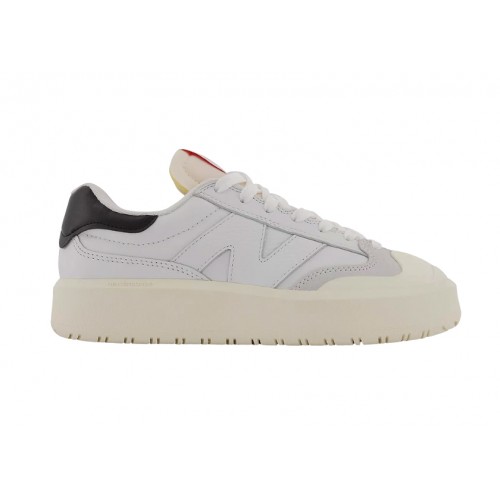 Кроссы New Balance CT302 White Black - мужская сетка размеров