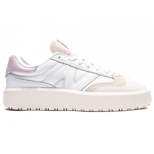 Кроссы New Balance CT302 White Matte Pink - мужская сетка размеров