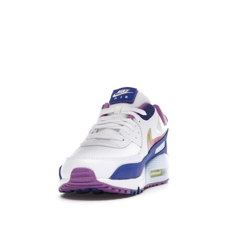 Кроссы Nike Air Max 90 Easter Blue (2020) - мужская сетка размеров