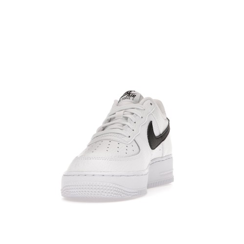 Кроссы Nike Air Force 1 Low White Black (GS) - подростковая сетка размеров