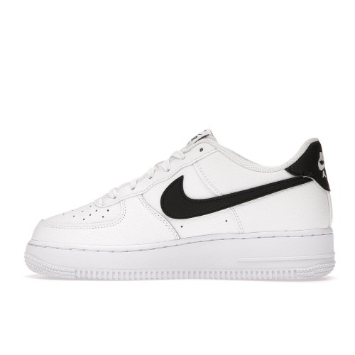 Кроссы Nike Air Force 1 Low White Black (GS) - подростковая сетка размеров