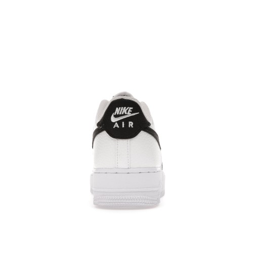 Кроссы Nike Air Force 1 Low White Black (GS) - подростковая сетка размеров