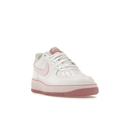Кроссы Nike Air Force 1 Low White Pink (GS) (2022) - подростковая сетка размеров